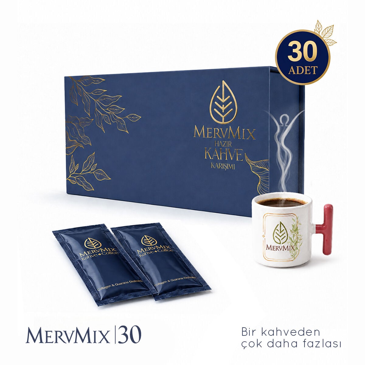 Mervmix Coffee & Coffe, Pack of 30