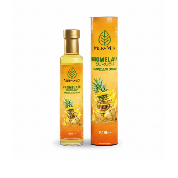 Mervmix Bromelain Şurubu