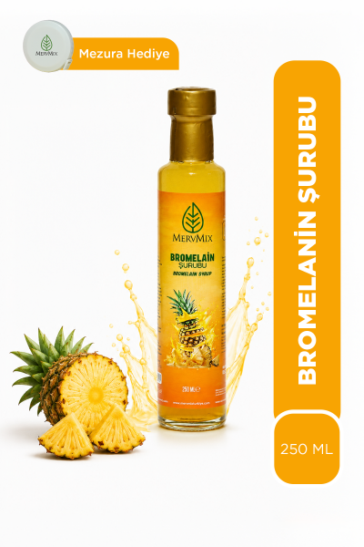 Mervmix Bromelain Şurubu