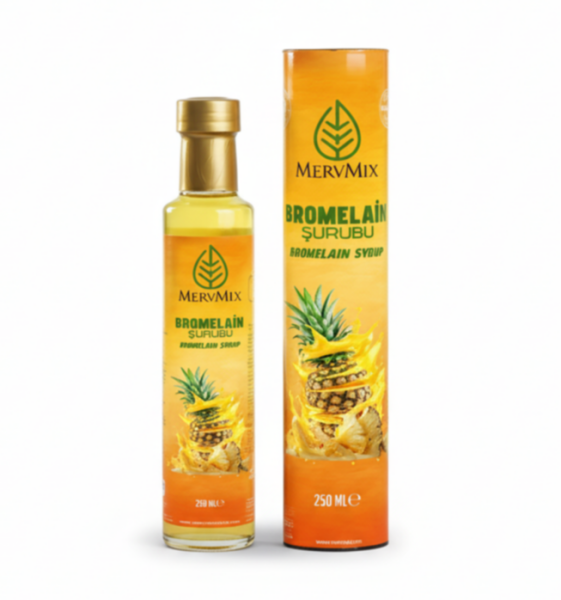 Mervmix Bromelain Şurubu
