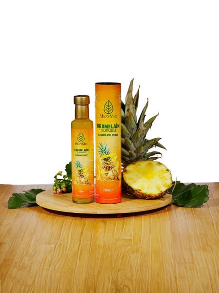 Mervmix Bromelain Şurubu