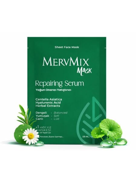 Mervmix Intensive Repair Soothing Sheet Mask x3