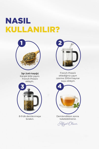 MervMix karışık bitki çayı
