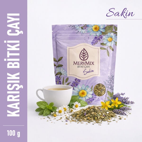 MervMix Sakin Özel Harman Karışık Bitki Çayı 100 g