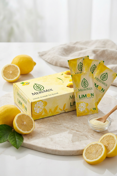 Mervmix Limonlu Bitkisel Çay
